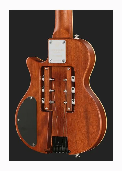 Traveler Guitar EG 1 Deluxe P90 Gold, vista posteriore del corpo