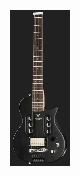 Traveler Guitar EG-1 MOD-X Matte Black, profilo laterale del corpo
