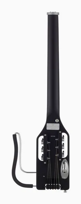 Traveler Guitar Electric Ultra Light Black, curve del body viste dall'alto