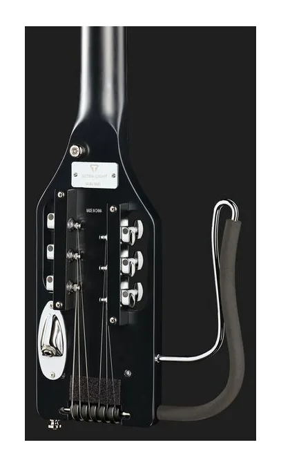 Traveler Guitar Electric Ultra-Light LH MBK, paletta con meccaniche e logo