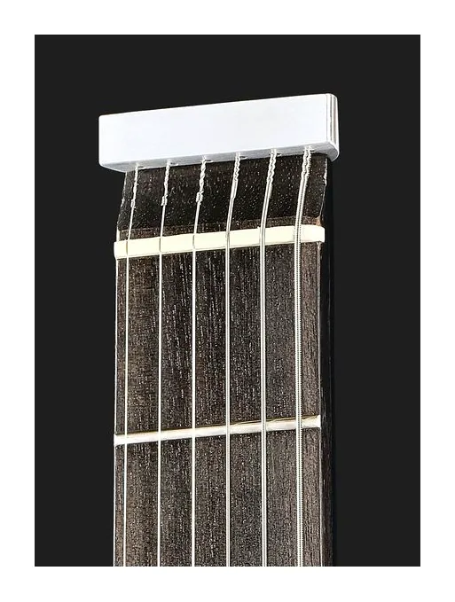 Traveler Guitar Electric Ultra-Light LH MBK, capotasto e prime posizioni della tastiera