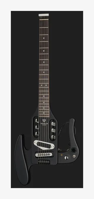 Traveler Guitar Pro Series Mod X - Matte Black, ponte e meccaniche di intonazione
