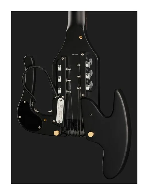 Traveler Guitar Pro Series Mod X - Matte Black, selettore pickup e jack di uscita