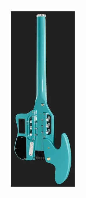 Traveler Guitar Speedster Deluxe Hot Rod Blue, selettore pickup e jack di uscita