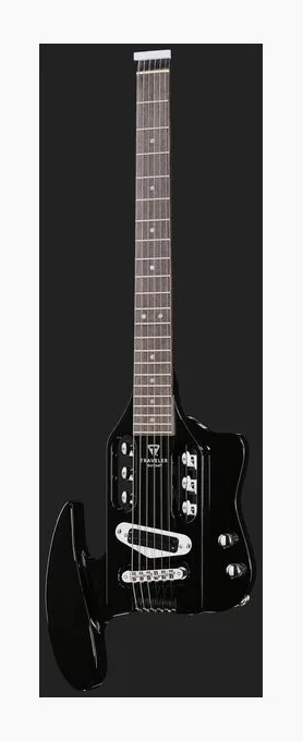 Traveler Guitar Speedster Standard Gloss Black, ponte e meccaniche di intonazione