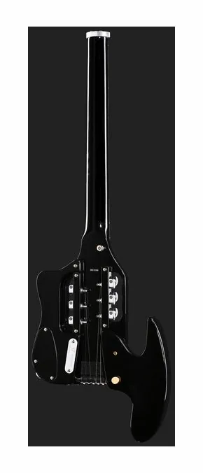 Traveler Guitar Speedster Standard Gloss Black, selettore pickup e jack di uscita