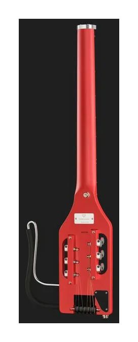 Traveler Guitar Ultra Light Vintage Red, paletta con meccaniche e logo