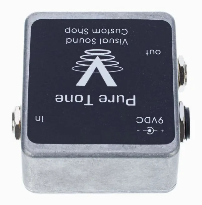 Truetone Pure Tone Buffer, footswitch in primo piano