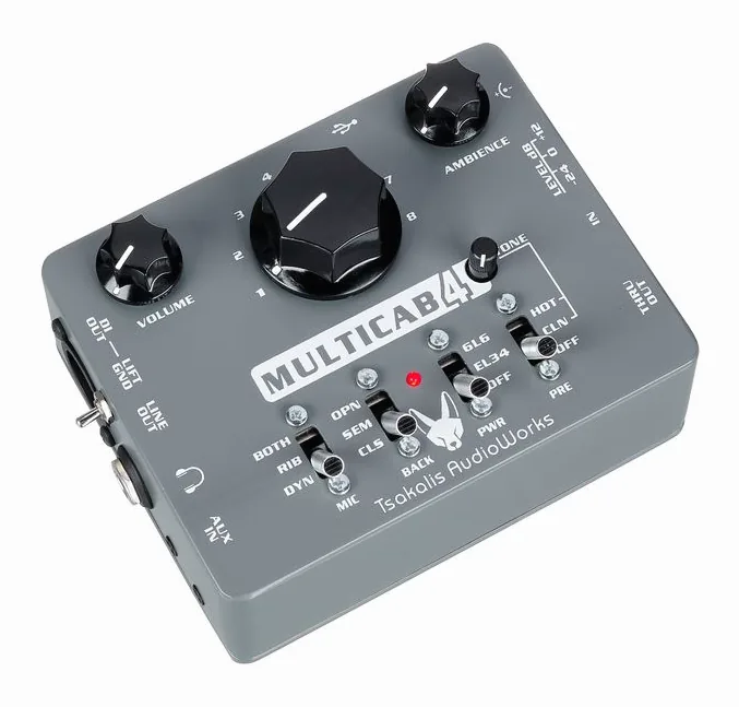 Tsakalis AudioWorks Multicab MK 4, ingressi e uscite laterali