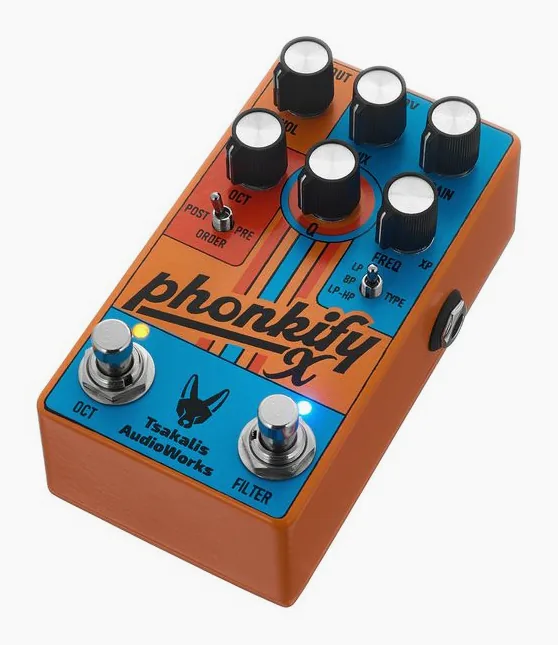 Tsakalis AudioWorks Phonkify X Env. Filt & Octaver visto di fronte