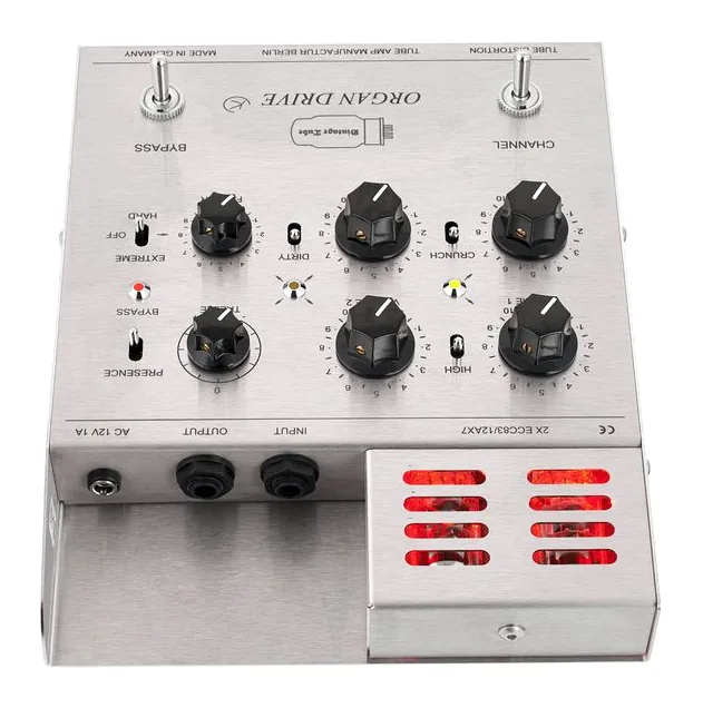 Tube Amp Manufactur Organ Drive, connettori sul retro dell'unita