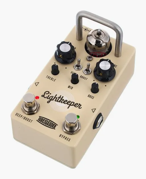Tubesteader Lightkeeper v2 Pre/Overdrive fotografato frontalmente