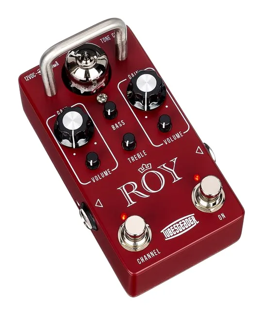 Tubesteader Roy Overdrive, manopole viste dall'alto