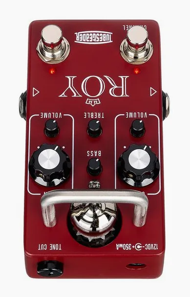 Tubesteader Roy Overdrive, manopole viste dall'alto