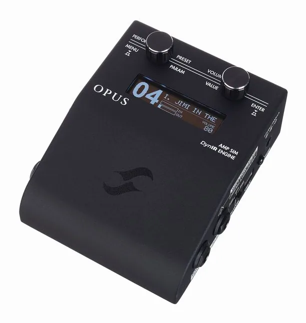 Two Notes Opus DI, Amp & Cab Sim in primo piano frontale