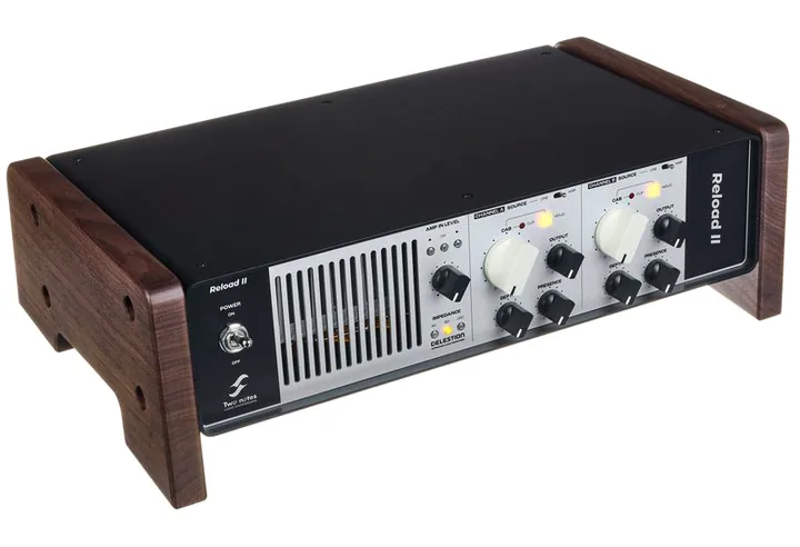 Two Notes Reload II Loadbox & Attenuator, vista dall'alto della testata