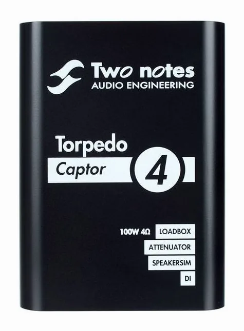 Two Notes Torpedo Captor 4 Ohms, griglia dell'altoparlante