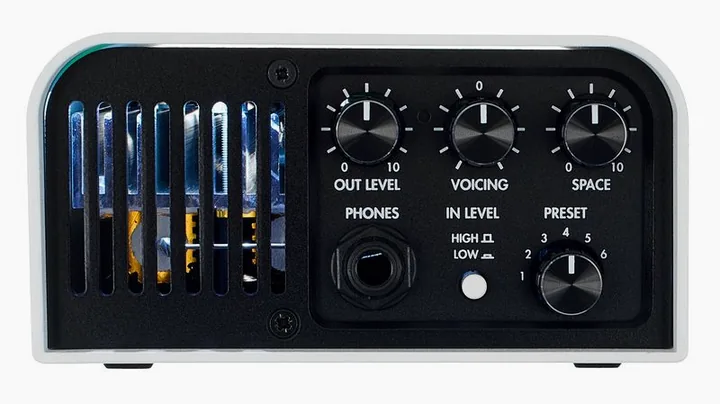 Two Notes Torpedo Captor X + 16 Ohms, logo e finiture del pannello frontale
