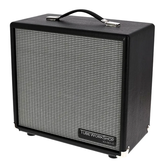 TWS Speaker-Cab, Silver inquadrato di fronte su sfondo neutro