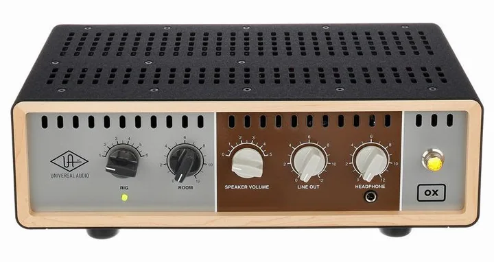 Universal Audio OX Amp Top Box, pannello dei controlli in primo piano