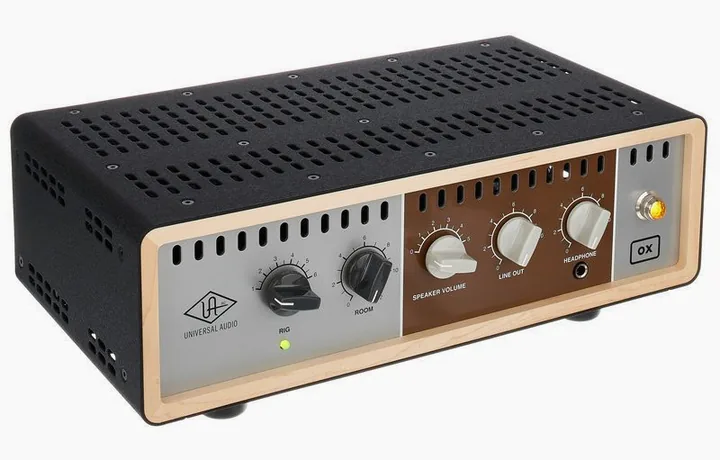 Universal Audio OX Amp Top Box, vista dall'alto della testata