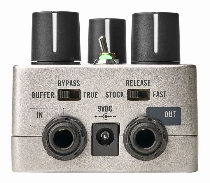 Universal Audio UAFX LA-2A Studio Compressor, led e interruttore a pedale