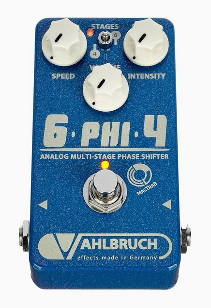 Vahlbruch 6-PHI-4 Phase/Shifter, footswitch in primo piano