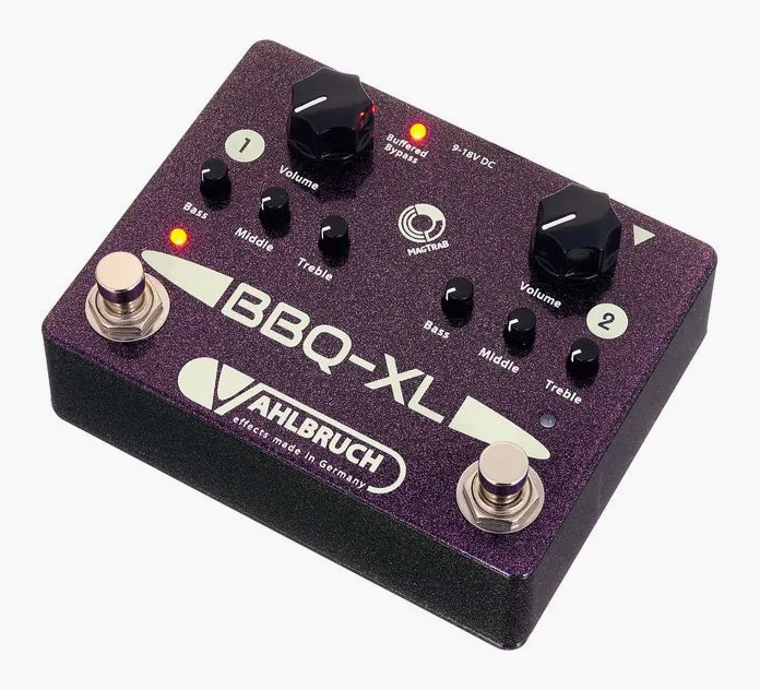 Vahlbruch BBQ-XL Buffer,Booster,EQ, manopole viste dall'alto
