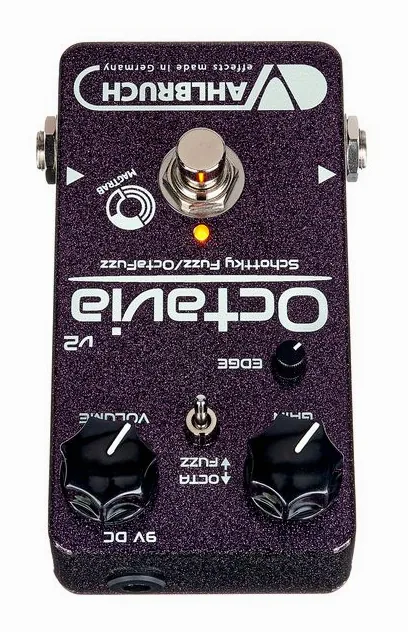 Vahlbruch Octavia v2 Fuzz/Octa, grafica del pannello superiore