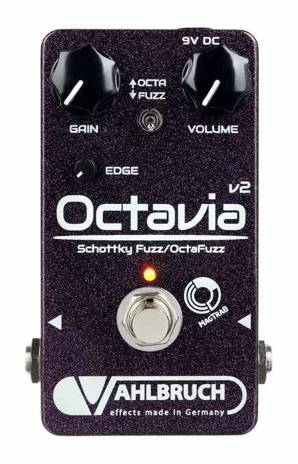 Vahlbruch Octavia v2 Fuzz/Octa, manopole viste dall'alto