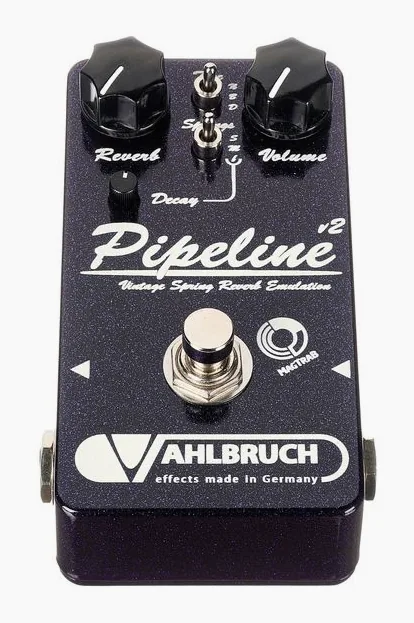 Vahlbruch Pipeline v2 Reverb, ingressi e uscite laterali