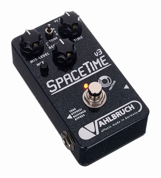 Vahlbruch SpaceTime v3 Delay/Echo, grafica del pannello superiore