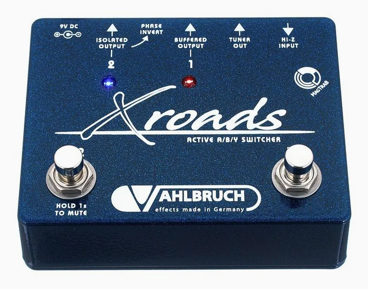 Vahlbruch Xroads active ABY Switch, ingressi e uscite laterali