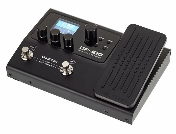 Valeton GP-100 in primo piano frontale