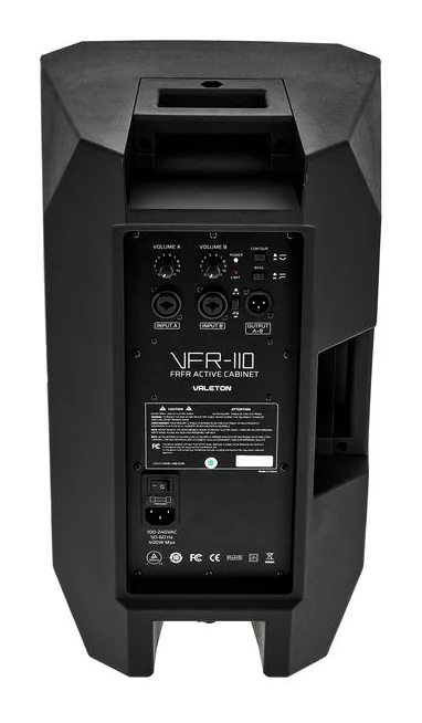 Valeton VFR-110 FRFR Active Cab, angolo del cabinet