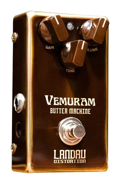 Vemuram Butter Machine Overdrive, connettori sul retro dell'unita