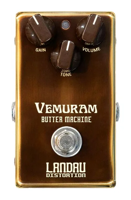 Vemuram Butter Machine Overdrive in primo piano frontale
