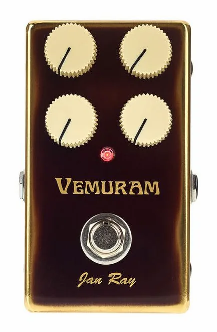 Vemuram Jan Ray Overdrive, led e interruttore a pedale
