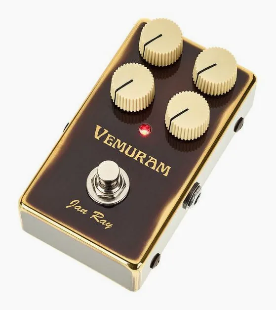 Vemuram Jan Ray Overdrive fotografato frontalmente
