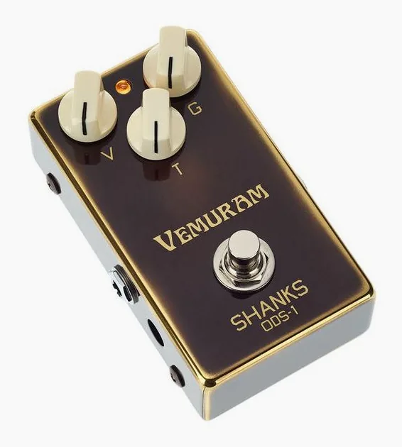Vemuram Shanks ODS-1 Overdrive, led e interruttore a pedale