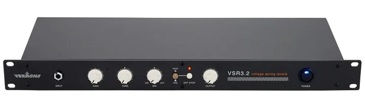 Vermona VSR 3.2, connettori sul retro dell'unita