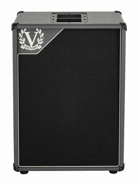 Victory Amplifiers Kraken 212 Cabinet, logo e finiture del pannello frontale