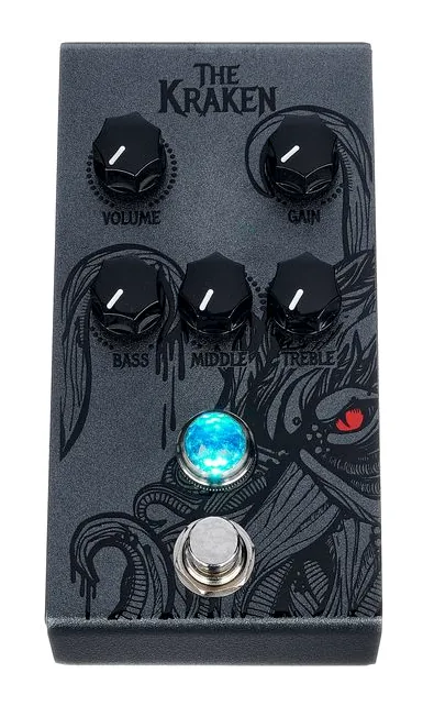 Victory Amplifiers V1 Kraken, led e interruttore a pedale
