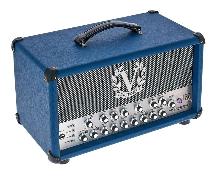 Victory Amplifiers MK Overdrive Custom AB, retro con le prese di collegamento