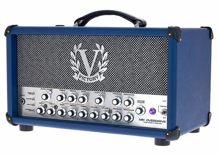 Victory Amplifiers MK Overdrive Custom AB, vista dall'alto della testata