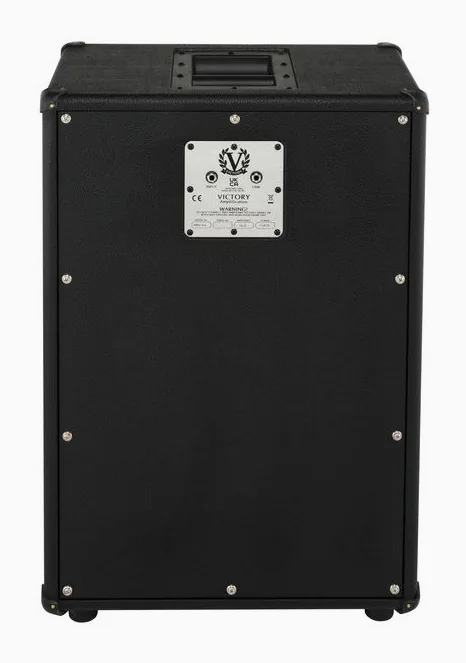 Victory Amplifiers MKX 212 Cabinet, retro con le prese di collegamento