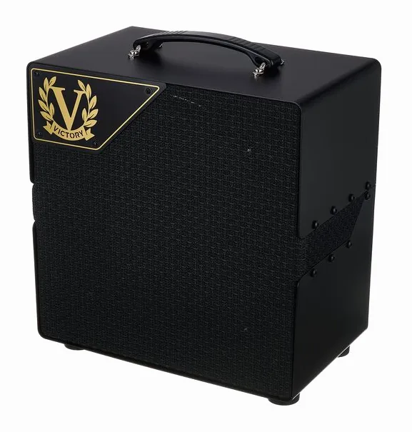 Victory Amplifiers Sheriff Lunchbox Cabinet inquadrato di fronte su sfondo neutro