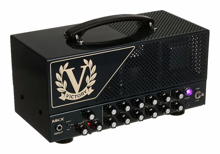 Victory Amplifiers The MKX Lunchbox Head, manopole e selettore dei canali