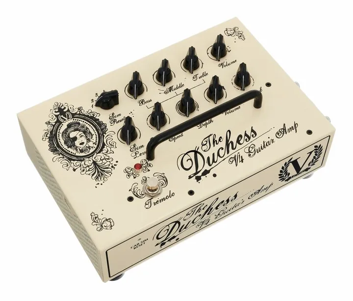 Victory Amplifiers V4 Duchess Power Amp TN-HP, manopole e selettore dei canali