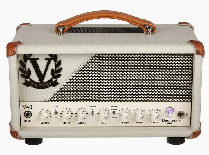 Victory Amplifiers V40 The Duchess MKII Compact, angolo del cabinet